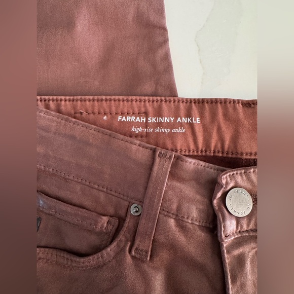 NWOT | AG | The Farrah High Rise Skinny Jeans in Dark Hibiscus | Sz 23 - Picture 6 of 10
